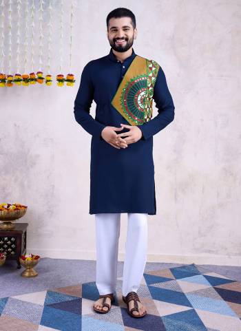 For A Festive Wear,Grab These Readymade Kurta Pair in Fine Colored.These Kurta Are Rayon Fabricated on Pair.Its Beautified With Mirror ,Thread Embroidery Work.