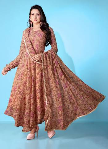 Grab These Beautiful Looking Readymade Long Kurti With Dupatta In Fine Colored.These Kurti And Dupatta is Fabricated On Georgette.Its Beautified With Designer Printed.