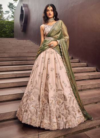 Attrective Looking This Partywear Fine Color Fancy Heavy Designer Choli And Lahenga Fabriced On Viscose Rayon And Dupatta Viscose Rayon In Fabricated Beautified With Attrective Designer Heavy Embroidery Work. Buy Now.