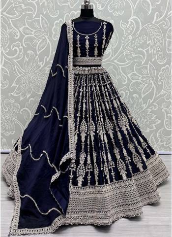 For A Fancy Designer Look,Grab These Lehenga Choli With Dupatta in Fine Colored.These Lehenga And Choli Are Satin And Dupatta Are Fabricated On Satin Pair.Its Beautified With Designer Dulble Sequance,Dori Embroidery Work.