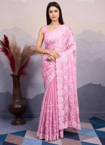 Attrective These Party Wear Saree in Fine Colored.These Saree Are Burberry Silk And Blouse is Art Silk Fabricated.Its Beautified With Designer Sequance Embroidery Work.