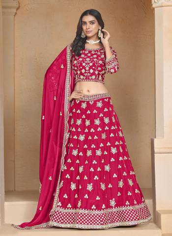 For A Designer Look,Grab These Lehenga Choli in Fine Colored.These Lehenga And Blouse Are Fabricated On Organza Pair With Organza Dupatta.Its Beautified With Designer Sequance Embroidery Work.