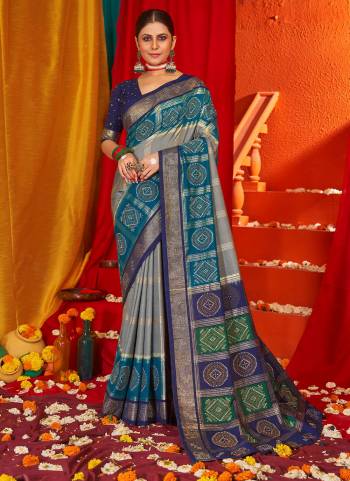 Garb These Party Wear Saree in Fine Colored.These Saree And Blouse is Fabricated On Tussar Silk Pair.Its Beautified With Wevon Designer With Swarovski Work.