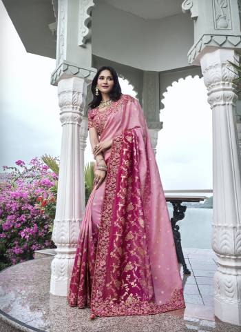 Looking These Fastival Wear Saree in Fine Colored.These Saree Are Tissue Silk And Blouse is Fabricated On Silk.Its Beautified With Designer Mirror,Jari Embroidery With Pearl Stone Work.