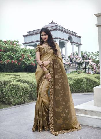 Looking These Fastival Wear Saree in Fine Colored.These Saree Are Tissue Silk And Blouse is Fabricated On Silk.Its Beautified With Designer Mirror,Jari Embroidery With Pearl Stone Work.