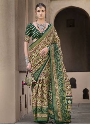 Garb These Fastival Wear Saree in Fine Colored.These Saree And Blouse is Fabricated On Sigma Silk.Its Beautified With Designer Ajrakh Printed With Aqua Finished.