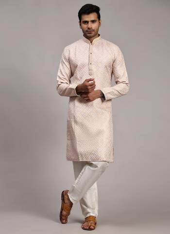 For A festive Wear,Grab These Readymade Kurta Payjama in Fine Colored.These Kurta is Fabricated On Viscose Jacquard And Art Silk Bottom With  Wevon Jacquaed Designer.Buy Now.