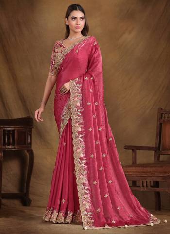 Look Attrective These Designer Party Wear Saree in Fine Colored.These Saree Are Two Tone Satin Silk And Blouse Malai Satin is Fabricated.Its Beautified Designer Embroidery Work.