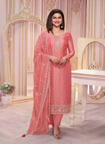 Garb These Party Wear Salwar Suits in Fine Colored Pair With Dupatta.These Top Are Silk Georgette And Dupatta Are Fabricated On Chinon Pair With Santoon Bottom.Its Beautified With Designer Printed With Embroidery Work