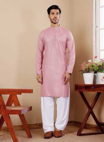 For A festive Wear,Grab These Readymade Kurta With Payjama in Fine Colored.These Kurta is Fabricated On Viscose And Art Silk Bottom With Designer Chikankari Embroidery Work.Buy Now.