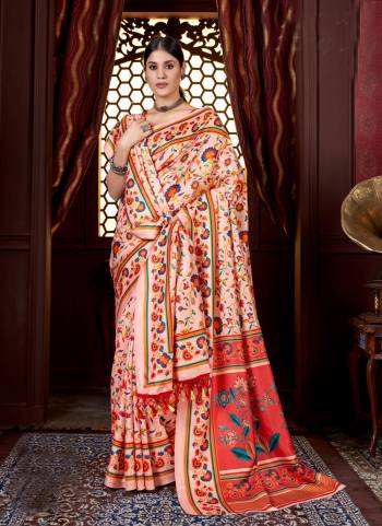 Grab These Winter Collction Saree With Shawl in Fine Colored.These Saree Are Pushmina And Blouse And Shawl is Fabricated On Pushmina.Its Beautified With Designer Digital Printed.