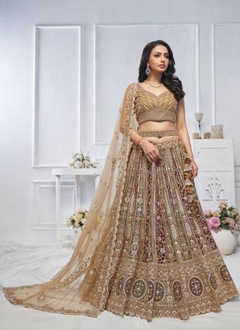 For A Fancy Designer Look,Grab These Lehenga Choli With Dupatta in Fine Colored.These Lehenga And Choli Are Soft Net And Dupatta Are Fabricated On Soft Net Pair.Its Beautified With Heavy Designer Thread,Jari,Sequance Embroidery,Stone Work.