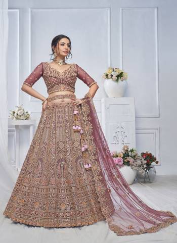 For A Fancy Designer Look,Grab These Lehenga Choli With Dupatta in Fine Colored.These Lehenga And Choli Are Soft Net And Dupatta Are Fabricated On Soft Net Pair.Its Beautified With Heavy Designer Thread,Jari,Sequance Embroidery,Stone Work.