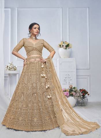 For A Fancy Designer Look,Grab These Lehenga Choli With Dupatta in Fine Colored.These Lehenga And Choli Are Soft Net And Dupatta Are Fabricated On Soft Net Pair.Its Beautified With Heavy Designer Thread,Jari,Sequance Embroidery,Stone Work.