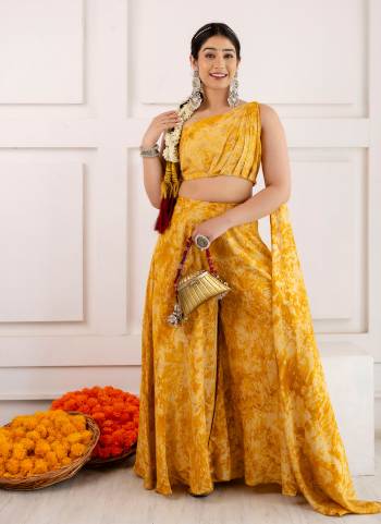 Attrective Looking These Indo Western Dress in Fine Colored Pair With Bottom And Dupatta.These Top Are Tie Viscose And Dupatta Are Fabricated On Tie Viscose Pair With Tie Viscose Bottom.Its Beautified With Designer Embroidery Work.