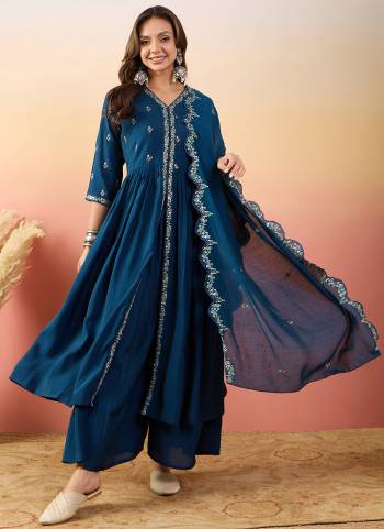 Attrective These Beautiful Looking Readymade Suits.These Top And Bottom Are Silk And Dupatta Are Silk Blend Fabricated.Its Beautified  With Handloom Wevon,Disigner Thread Embroidery Work.