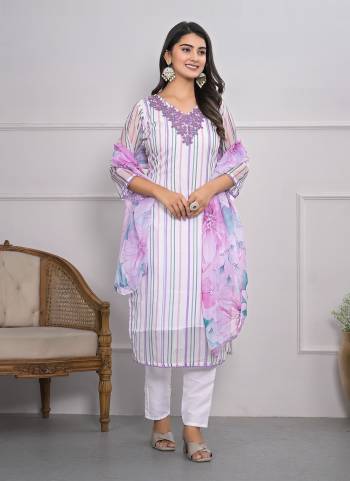 Attrective These Designer Suit in Fine Colored Pair With Bottom And Dupatta.These Top And Bottom Are Fabricated On Viscose Silk Pair With Taby Silk Dupatta.Its Beautified With Designer Embroidery Work.