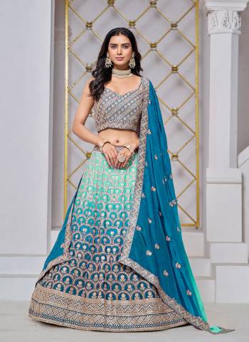 For A Designer Look,Grab These Lehenga Choli in Fine Colored.These Lehenga And Blouse Are Fabricated On Chinon Pair With Chinon Dupatta.Its Beautified With Padding Color With Designer Embroidery Work.