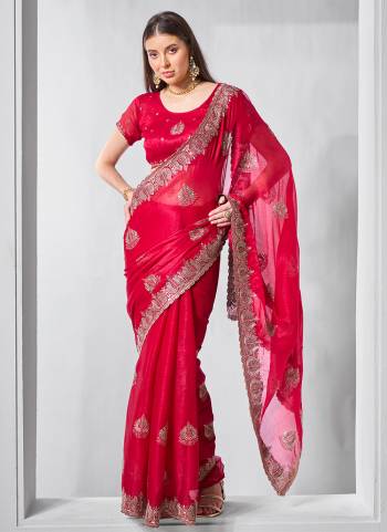 Looking These Party Wear Fancy Saree in Fine Colored.These Saree Are Sitara Chiffon And Blouse is Fabricated On Art Silk Pair.Its Beautified With Designer Embroidery Work.