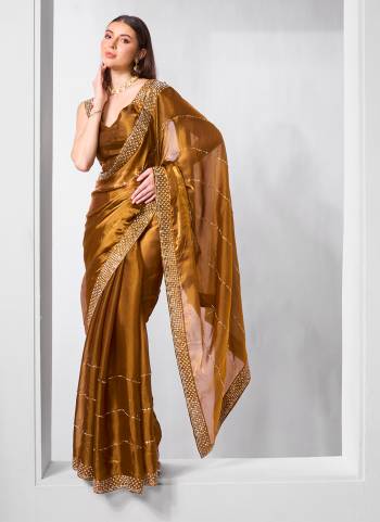 Looking These Party Wear Fancy Saree in Fine Colored.These Saree Are Jimmy Choo And Blouse is Fabricated On Art Silk Pair.Its Beautified With Designer Embroidery Work.