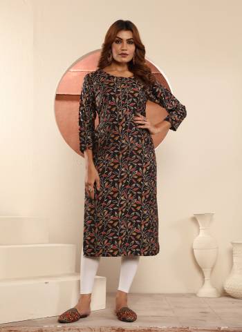 Grab These Beautiful Looking Readymade Kurti.These Kurti is Fabricated On Viscose Muslin.Its Beautified With Designer Printed With Pocket.