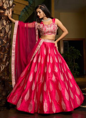 A Designer Look,Grab These  Lehenga Choli in Fine Colored.These Lehenga And Blouse Are Art Silk And Dupatta Are Fabricated On Net.Its Beautified With Designer Embroidery Work.