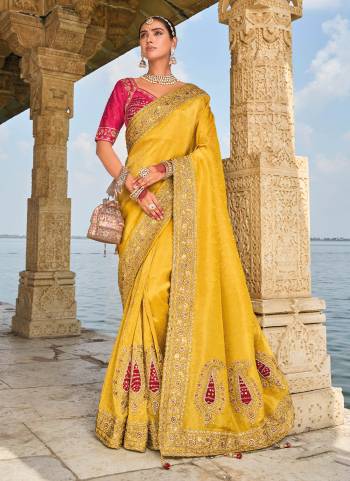 Looking These Traditional Party Wear Saree With Blouse in Fine Colored.These Saree Are Crepe With Blouse Fabricated On Spain Silk.Its Beautified Heavy Designer Hand Work.