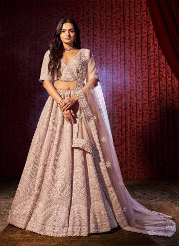 For A Designer Look,Grab These Lehenga Choli in Fine Colored.These Lehenga And Blouse Are Fabricated On Silk Pair With Soft Net Dupatta.Its Beautified With Designer Embroidery Work.