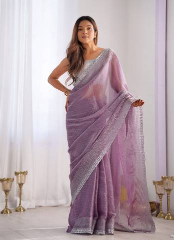 Attrective These Party Wear Saree in Fine Colored.These Saree Are Jimmy Choo And Blouse is Jimmy Choo Fabricated.Its Beautified With Designer Thread,Sequance Embroidery Work.