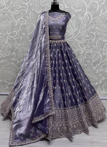 For A Fancy Designer Look,Grab These Lehenga Choli With Dupatta in Fine Colored.These Lehenga And Choli Are Burburry And Dupatta Are Fabricated On Burburry Pair.Its Beautified With Designer Sequance,Dori Embroidery,Khatali Hand Work.