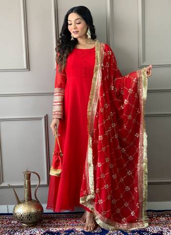 Attrective These Long Suit in Fine Colored Pair With Bottom And Dupatta.These Top Are Georgette And Bottom Are Fabricated On Art Silk Pair With Georgette Dupatta.Its Beautified With Designer Embroidery Work.