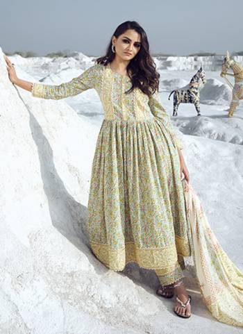 Looking These Beautiful Looking Readymade Suits.These Top Are Cotton And Bottom Are Cotton And Dupatta Are Cotton Fabricated.Its Beautified With Designer Printed With Work.