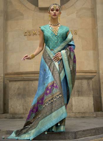 Looking These Fastival Wear Saree in Fine Colored.These Saree And Blouse is Fabricated On P V Silk.Its Beautified With Weaving Jari Designer With Printed.