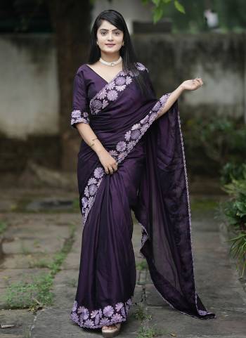 Attrective These Party Wear Saree in Fine Colored.These Saree Are Rangoli And Blouse is Rangoli Fabricated.Its Beautified With Designer Thread,Sequance Embroidery Work.