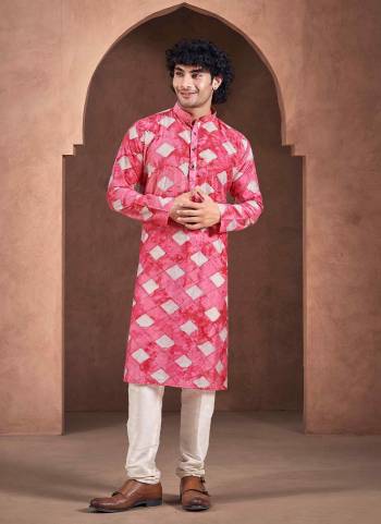 For A festive Wear,Grab These Readymade Kurta With Payjama in Fine Colored.These Kurta is Fabricated On Viscose And Art Silk Payjama With Wevon Designer Printed.Buy Now.