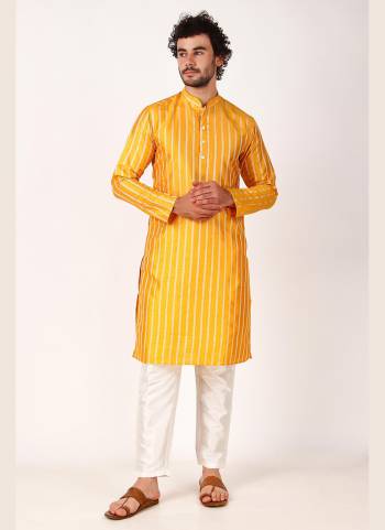 For A festive Wear,Grab These Readymade Kurta With Payjama in Fine Colored.These Kurta And Payjama is Fabricated On Art Silk With Wevon Self Designer.Buy Now.