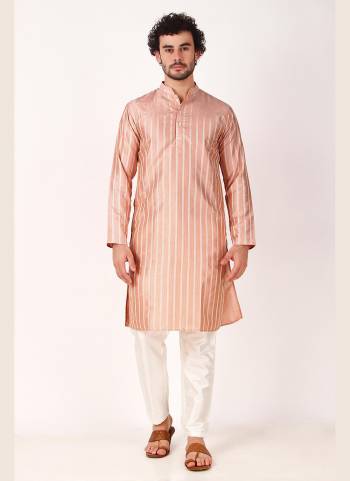 For A festive Wear,Grab These Readymade Kurta With Payjama in Fine Colored.These Kurta And Payjama is Fabricated On Art Silk With Wevon Self Designer.Buy Now.