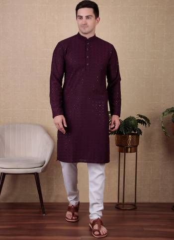 For A festive Wear,Looking These Readymade Kurta With Payjama in Fine Colored.These Kurta Are Cotton And Payjama is Fabricated On Art Silk With Designer Sequance Embroidery Work.Buy Now.