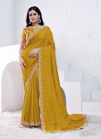 Look Attrective These Designer Party Wear Saree in Fine Colored.These Saree Are Crepe Silk And Blouse Japan Poly is Fabricated.Its Beautified Desiger Hand Work.