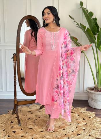 Looking These Readymade Suit in Fine Colored Pair With Bottom And Dupatta.These Top And Bottom Are Fabricated On Rayon Slub Pair With Silk Dupatta.Its Beautified With Designer Embroidery Work.