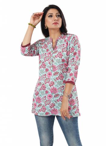 Attrective These Party Wear Kurti in Fine Colored.These Kurti Are Fabricated On Rayon.Its Beautified With Designer Printed.