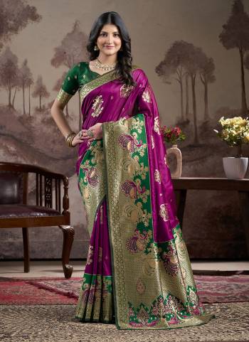 Grab These Festive Wear Saree in Fine Colored.These Saree is Fabricated On Lichi Silk Pair With Lichi Silk Blouse.Its Beautified With Wevon Rich Pallu Designer.