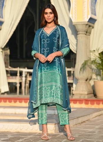 Attrective These Suit in Fine Colored Pair With Bottom And Dupatta.These Top And Bottom Are Fabricated On Chinon Pair With Nazmin Dupatta.Its Beautified With Printed Designer,Embroidery Work.