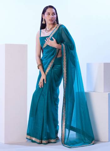 Attrctive These Fancy Party Wear Saree in Fine Colored.These Saree Are C/H Net And Blouse is Fabricated On Art Silk Pair.Its Beautified With Solid Disigner With Lace.