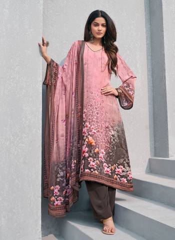 Looking These Beautiful Party Wear Designer Suits.These Top Bottom Are Conebo Crepe And Dupatta is Fabricated On Georgette.Its Beautified With Designer Digital Printed.