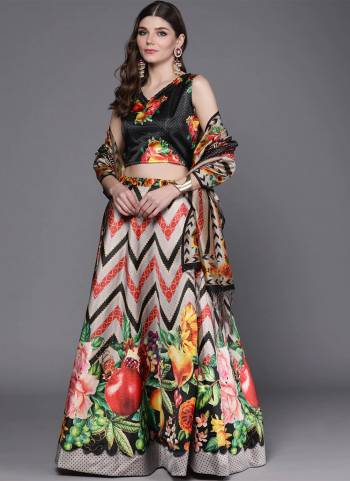 For A Fancy Designer Look,Grab These Lehenga Choli With Dupatta in Fine Colored.These Lehenga Are Satin Silk And Choli Are Silk And Dupatta Are Fabricated On Assam Silk Pair.Its Beautified With Designer Digital Printed.