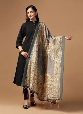 Grab These Beautiful Colored Ethnic Dupatta.This Dupatta is Fabricated On Beautiful Assam Silk Fabric . It Is Beautified With Beautiful Digital Printed.