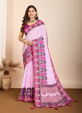 Garb This Partywear Saree Paired With Blouse.This Saree And Blouse Are Muslin Cotton Based Fabric With Designer Digital Printed. Buy This Pretty Saree Now.