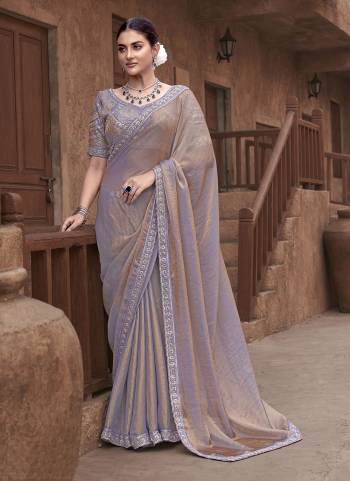Look Attrective These Designer Party Wear Saree in Fine Colored.These Saree Are Gradient Satin Silk And Blouse Gradient Satin Silk is Fabricated.Its Beautified Heavy Desiger Artisanal Hand Embroidery Work.