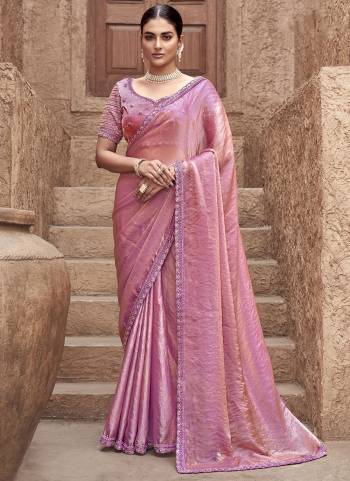 Look Attrective These Designer Party Wear Saree in Fine Colored.These Saree Are Gradient Satin Silk And Blouse Gradient Satin Silk is Fabricated.Its Beautified Heavy Desiger Artisanal Hand Embroidery Work.